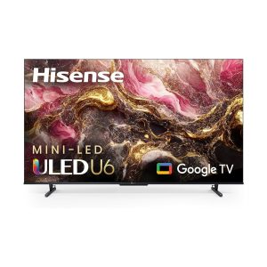 Hisense 85-Inch Class U6 Series Mini-LED ULED 4K UHD Google Smart TV (85U6K Pro )